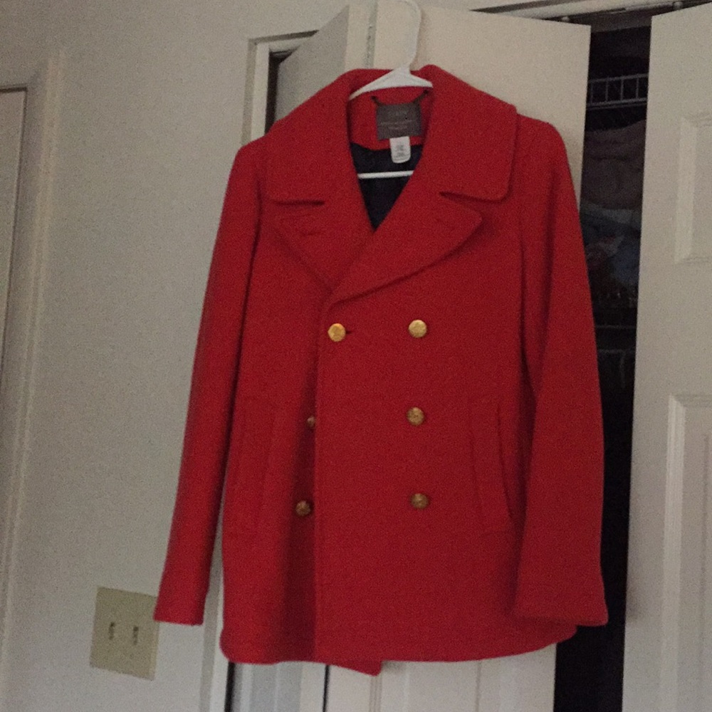 Jcrew peacock coat